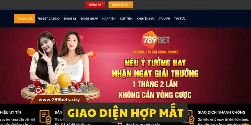 Giao diện hợp mắt của hai sân chơi